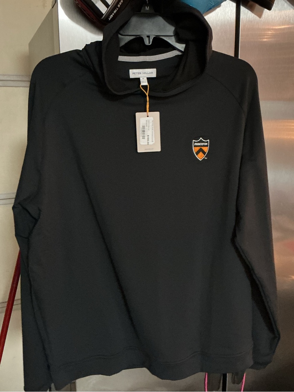 Peter Millar Princeton Pine Performance Hoodie NWT Medium #Princeton University